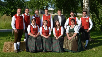 Die Vorstandschaft des Musikvereins.