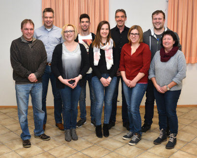 Die Vorstandschaft des MV "Donautaler"