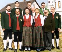 Die Vorstandschaft des Musikvereins.