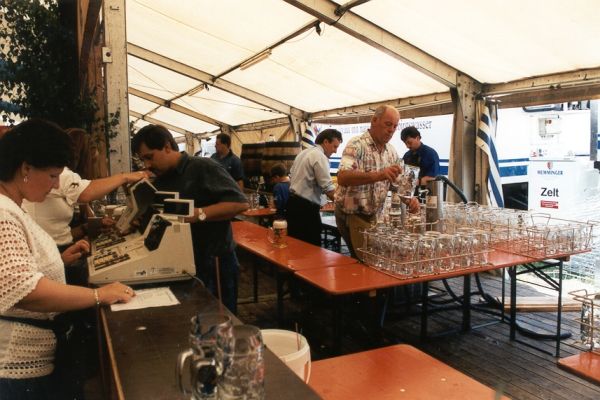 Am Bierausschank