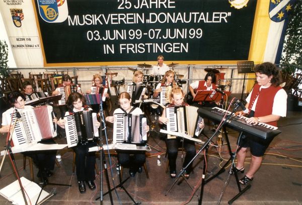 Die Akkordeongruppe aus Kicklingen