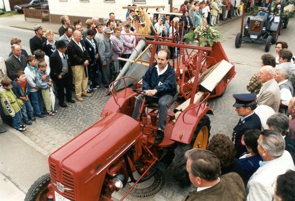 Der Oldtimer Bindemäher