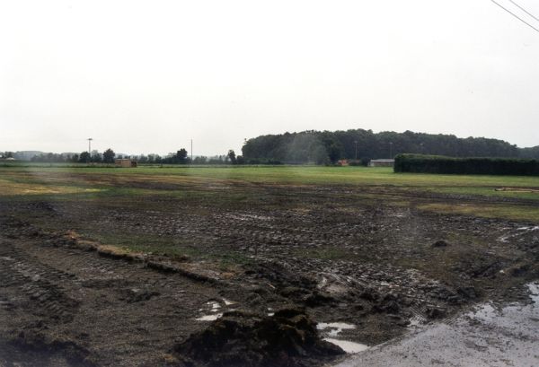 Die Festwiese nach dem Zeltabbau